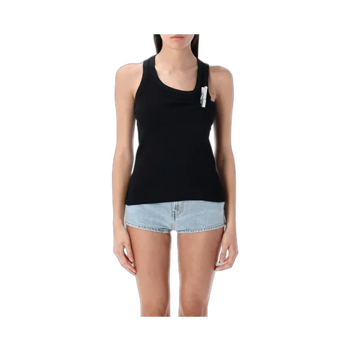 Washing Clip Rib Tank Top