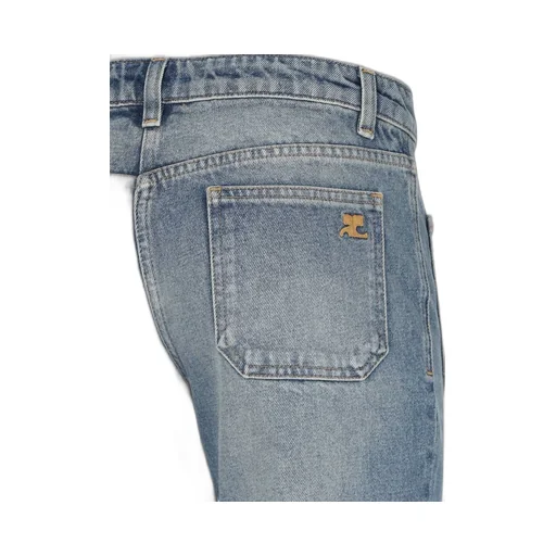 Logo-Tag Bootcut Jeans