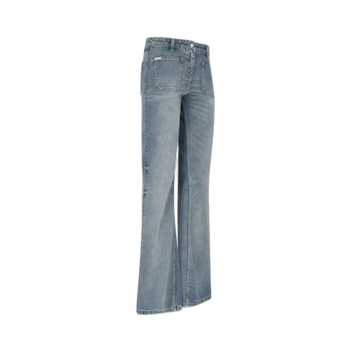 Logo-Tag Bootcut Jeans