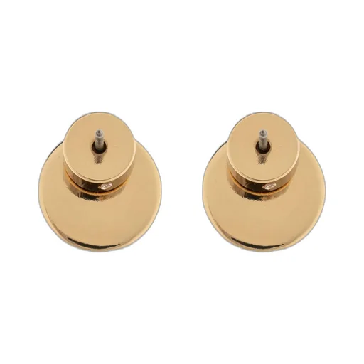 Logo Plaque Stud Earrings