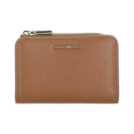 Logo Lettering Zipped Wallet