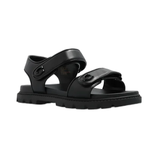 Brynn Logo-Plaque Sandals