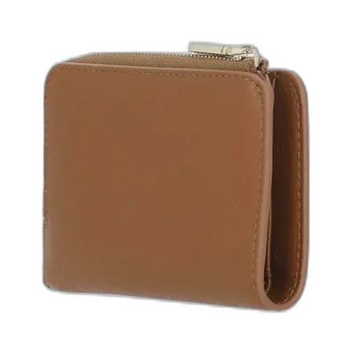 Logo Lettering Zipped Wallet