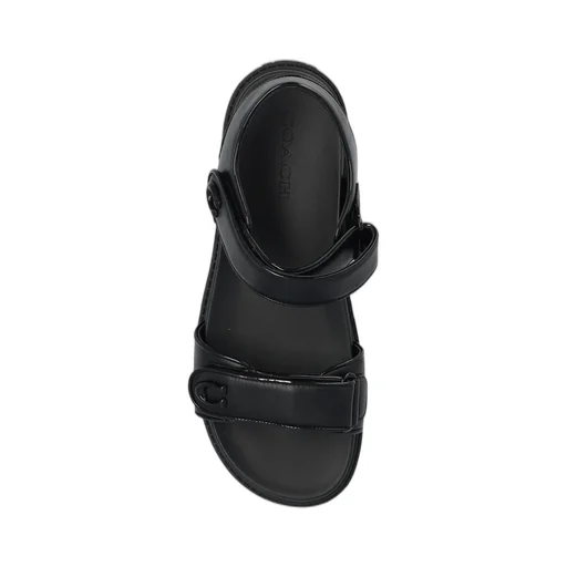 Brynn Logo-Plaque Sandals
