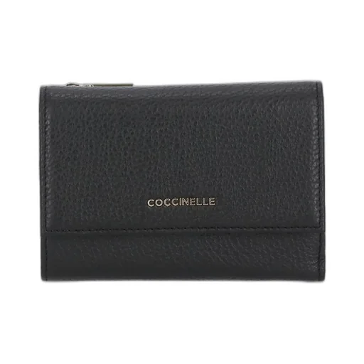 Logo Lettering Tri-Fold Wallet