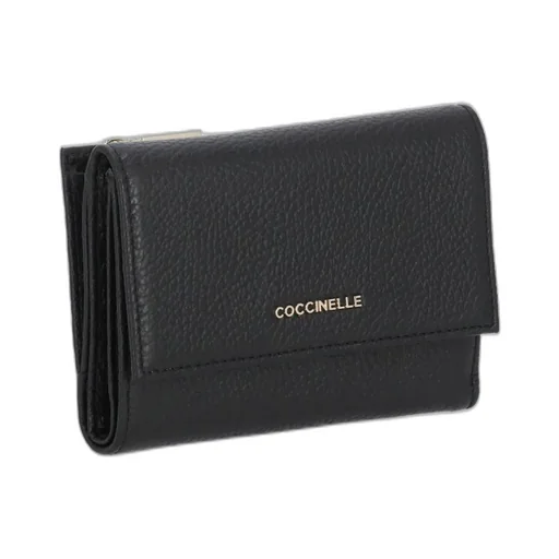 Logo Lettering Tri-Fold Wallet