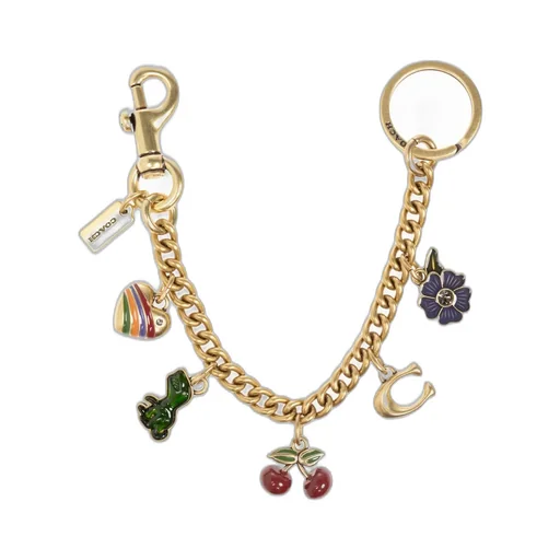 Motif Chain Bag Charm