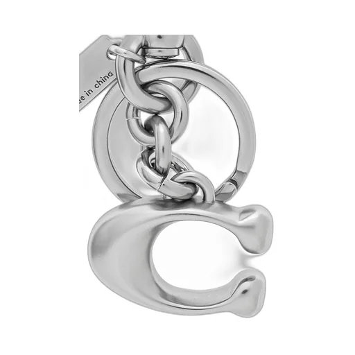 Logo Plaque Keychain