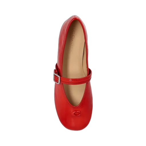 Buckle Detailed Ballet Flats