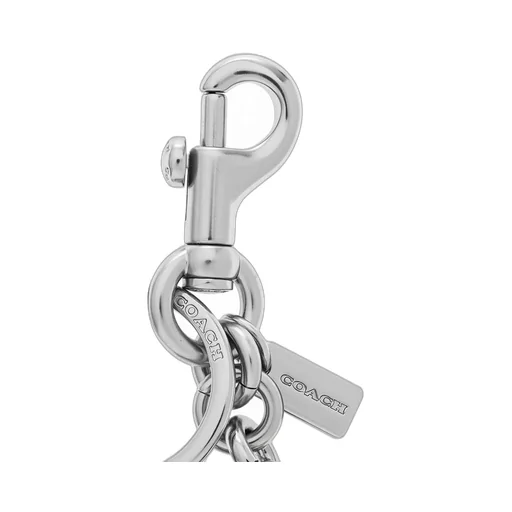 Logo Plaque Keychain