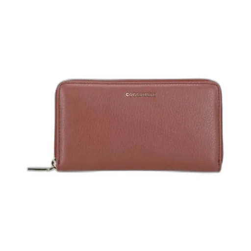 Logo Lettering Zipped Wallet