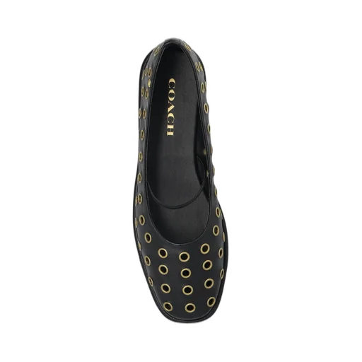 Emilia Grommet Embellished Mary Jane Shoes