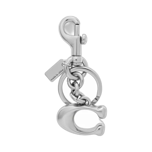 Logo Plaque Keychain