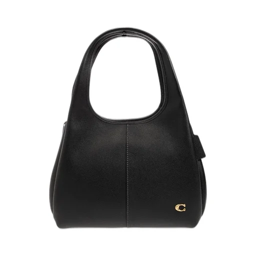 Lana Logo Plaque Shoulder Bag