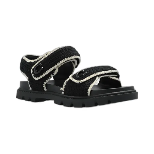 Brynn Knit Detailed Sandals