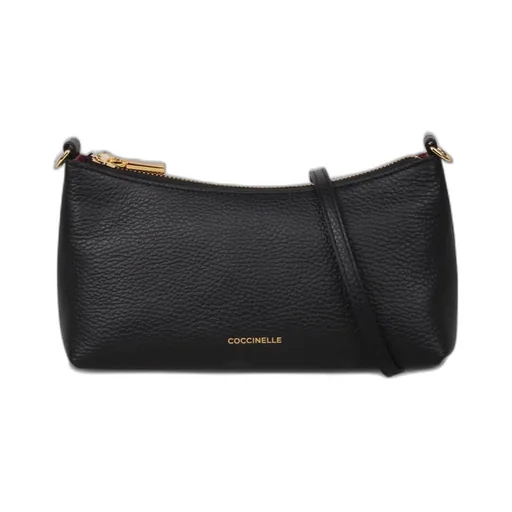 Aura Logo Debossed Shoulder Bag