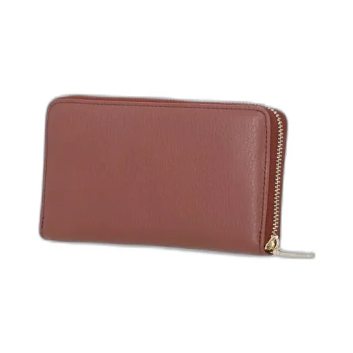 Logo Lettering Zipped Wallet
