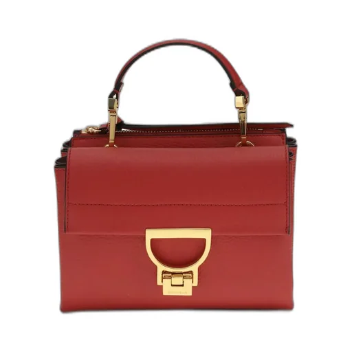 Arlettis Foldover Top Small Top Handle Bag