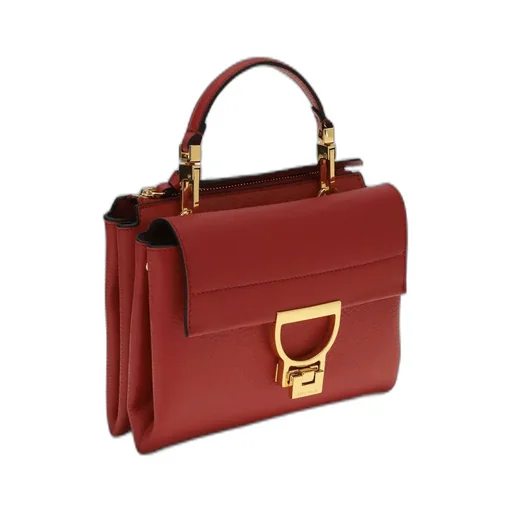 Arlettis Foldover Top Small Top Handle Bag