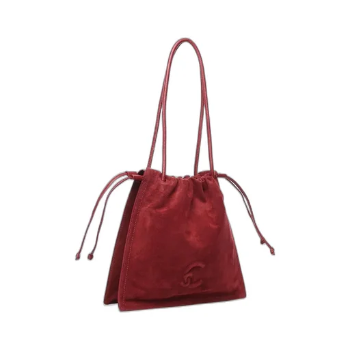 Logo Embossed Shoulder Bag