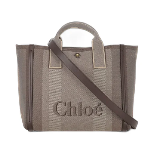 Carry Logo Detailed Large Tote Bag