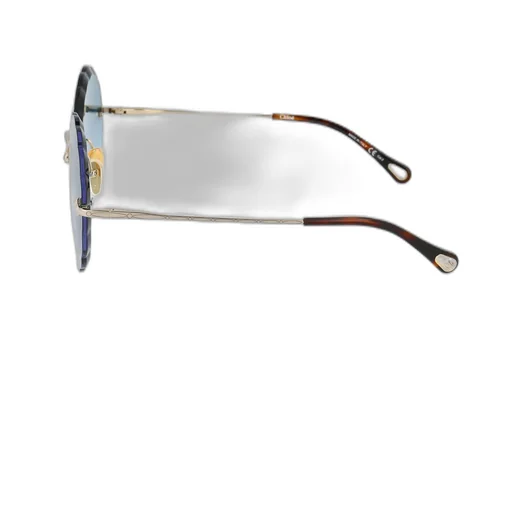 Round Scalloped Frame Sunglasses
