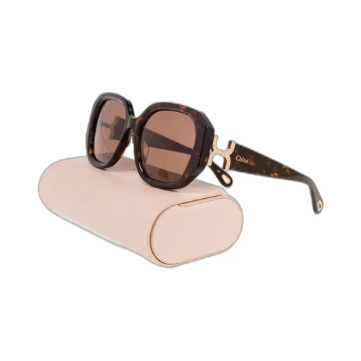 Geometric Frame Sunglasses