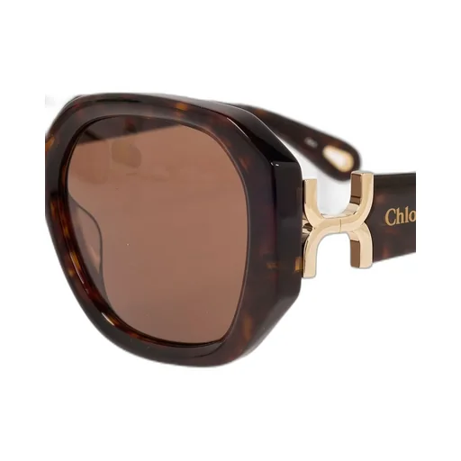 Geometric Frame Sunglasses