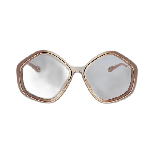 Geometrical Frame Sunglasses
