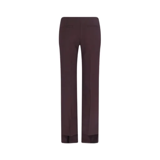 Pleated Straight-Leg Pants