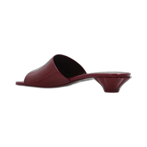 Flower Open-Toe Mules