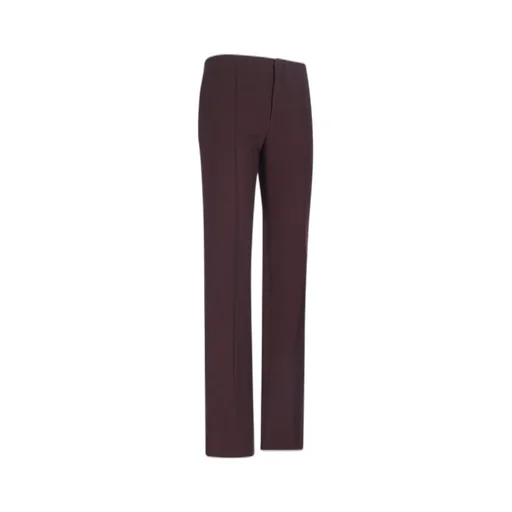 Pleated Straight-Leg Pants