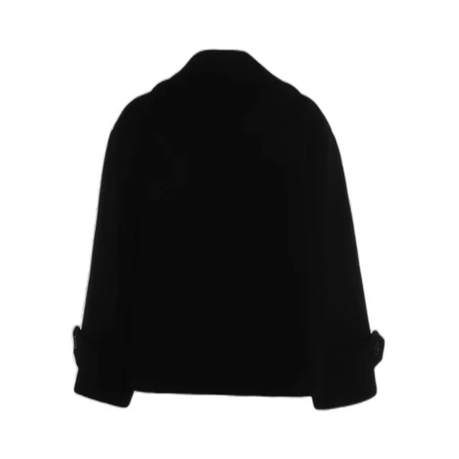 Double-Breasted Buttoned Coat