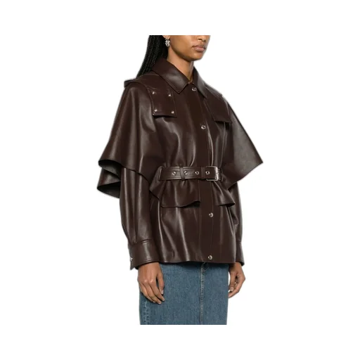 Long Sleeved Leather Jacket