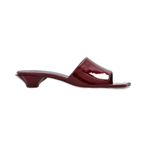 Flower Open-Toe Mules