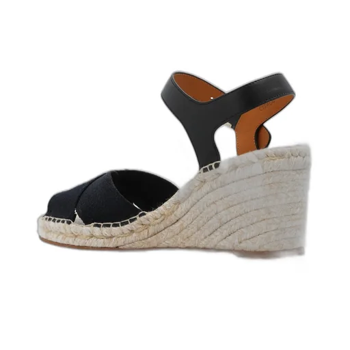Ankle-Strapped Wedge Sandals