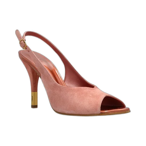 Heeled Flower Sandals