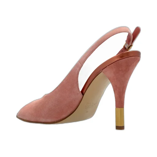 Heeled Flower Sandals