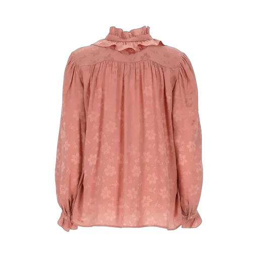 Floral Printed Long Sleeved Blouse
