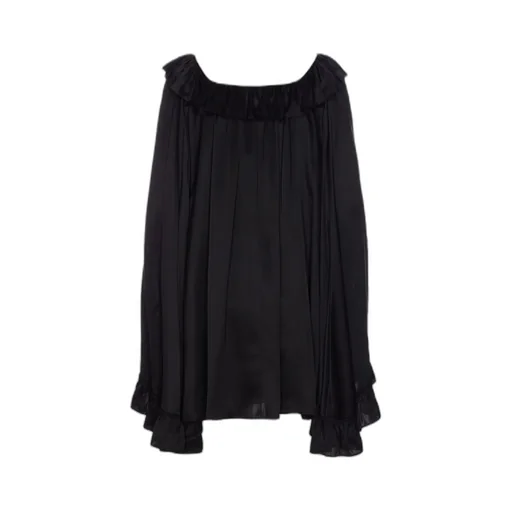Ruffled Oversized Blouse