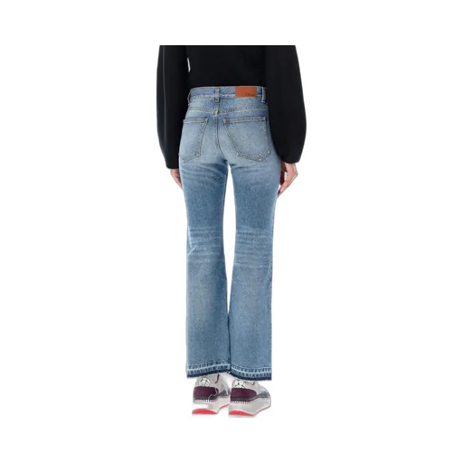 Cropped Flared Jeans