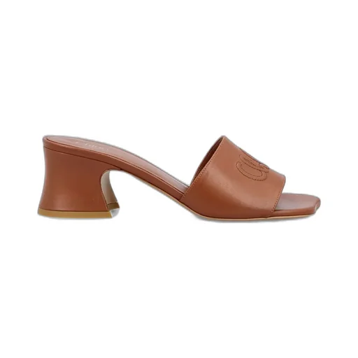 Soleil Heeled Mules