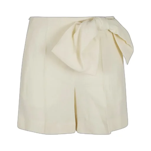Bow Detailed High-Rise Shorts