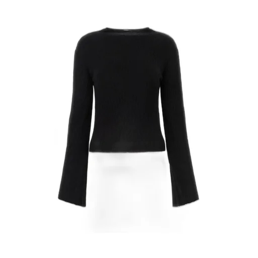 Long-Sleeved Knit Jumper