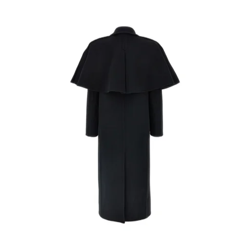 Double-Breasted Cape Coat