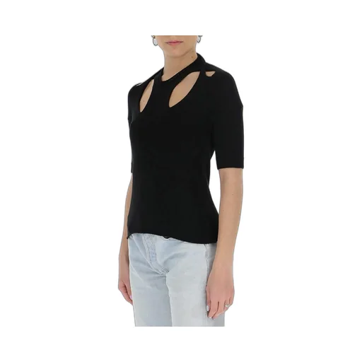 Cut-Out Detail Knit Top