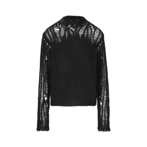 Fitted Mock-Neck Sweater