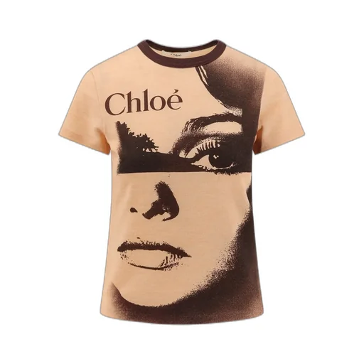 Portrait Printed Crewneck T-Shirt