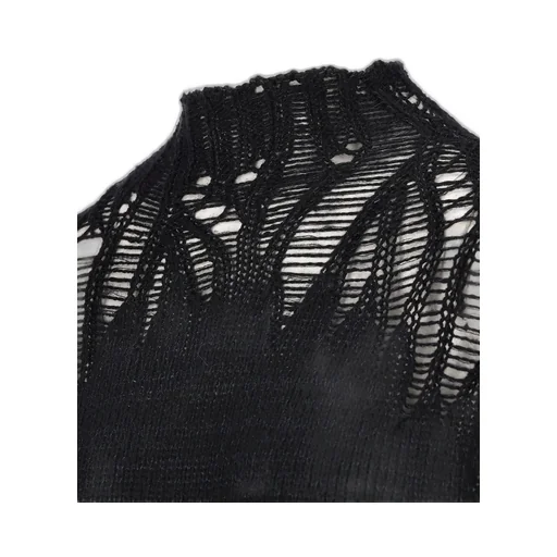 Fitted Mock-Neck Sweater