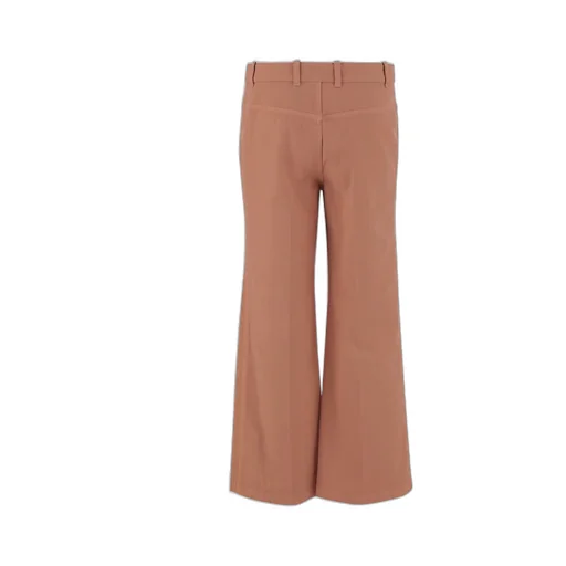 Flared Cropped Trousers